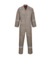 Breathable flame-resistant coverall Araflame Silver PORTWEST AF73