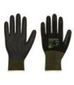 Gants de protection mousse nitrile bambou Eco NPR15 (Pack12) Noir PORTWEST AP10