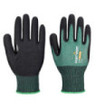 Guanto SG Cut B18 Eco Nitrile (Pack12) Verde/Nero pollice rinforzato PORTWEST AP15