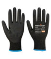 LR15 Nitrile Foam Touchscreen Glove PK12 Black AP34