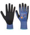 Gants anti-coupure Dexti Cut Ultra Bleu/Noir fibre HPPE jauge 13 PORTWEST AP52