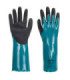 Luvas de proteção para manuseio químico Sandy Grip Lite Azul/Preto PORTWEST AP60