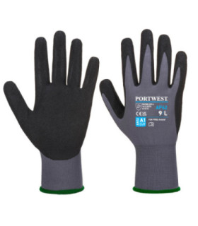 Gant de manipulation général Dermiflex Aqua Gris/Noir Dext. 5 PORTWEST AP62