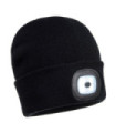 Gorro pana niños con luz LED PORTWEST B027