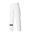 Pantalon de peintre à poches multiples blanc, haut PORTWEST S817