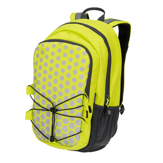 Mochila de alta visibilidade amarelo fluorescente para portáteis de 15" PORTWEST PW3 PORTWEST B955