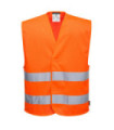 High Visibility MeshAir Vest with Two Stripes - C374