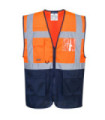 High visibility two colour Executive MeshAir jacket - C377