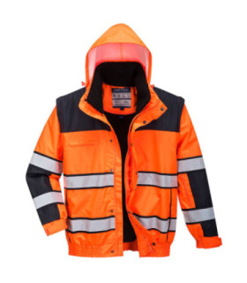 Cazadora Classic de alta visibilidad impermeable protección contra el frío PORTWEST C466