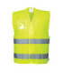 Gilet haute visibilité avec porte-identification double et bandes réfléchissantes PORTWEST C475