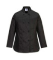 Chaqueta de cocina para mujer, modelo Raquel manga larga PORTWEST C837