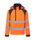Chubasquero WX2 Eco Alta Visibilità Arancione/Nero, impermeabile PORTWEST CD860