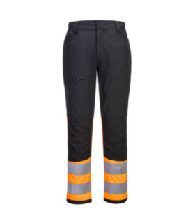 Pantaloni da lavoro WX2 in tessuto elastico ad alta visibilità PORTWEST CD888