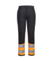 Pantalón de trabajo WX2 tejido elástico de alta visibilidad PORTWEST CD888