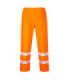 Pantalon imperméable fluo Traffic avec des bandes réfléchissantes aux extrémités, coupe haute S480.