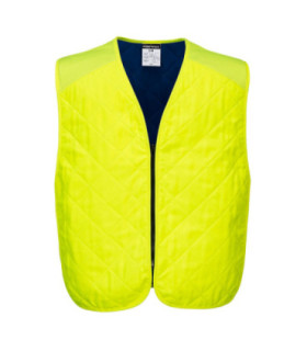 Gilet rinfrescante evaporativo, leggero assorbente giallo fluo PORTWEST CV09