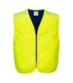 Evaporative cooling vest, lightweight absorbent fluorescent yellow PORTWEST CV09