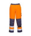Pantalão bicolor de alta visibilidade Lyon de polialgodão confecção alta PORTWEST TX51
