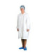 Bata en PP avec ouverture frontale pour visites, jetable, blanc PORTWEST D118