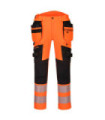 DX4 High Visibility Trousers with Detachable Holster Pockets - DX442