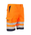 High visibility polycotton Bermuda shorts - E043