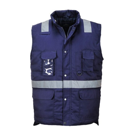Iona heat vest for work use navy blue PORTWEST F414