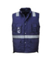 Iona heat vest for work use navy blue PORTWEST F414