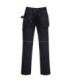 Pantalón de trabajo con portaherramientas Tradesman Holster, color negro Alto PORTWEST C720