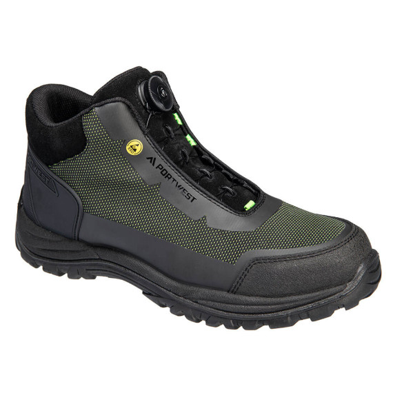 Composite anti-penetration work boots Girder Composite Mid S3S ESD SR FO PORTWEST FE04