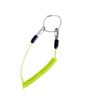 Coiled tether line for tools PORTWEST FP46 (Pack of 10 units)