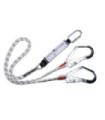 Kernmantle double mooring line with automatic connector 180 cm PORTWEST FP55