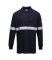 Long sleeve pole, flame resistant and antistatic, with reflective tape - FR03