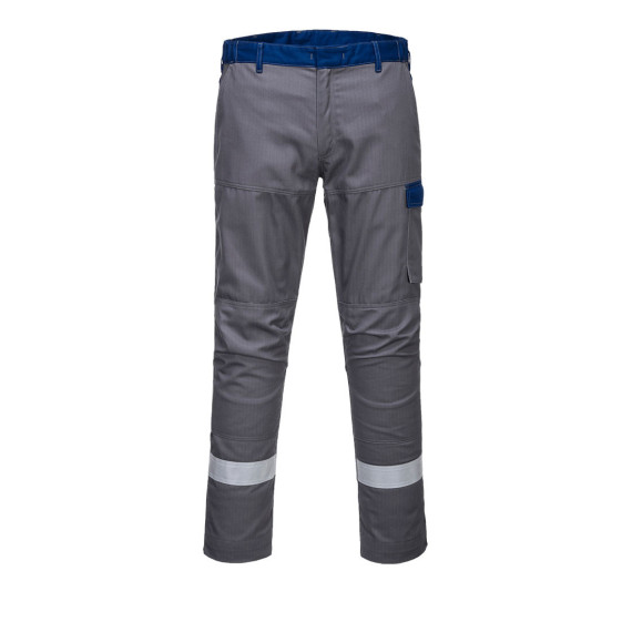 Pantalão bicolor Bizflame Ultra de alta visibilidade Soldadura Regular PORTWEST FR06