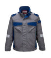 Veste industrielle bicolore Bizflame Ultra travail multinorme CE PORTWEST FR08