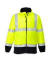 High visibility, flame resistant and antistatic fleece - FR31