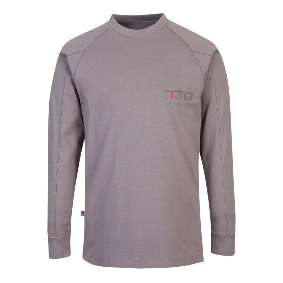 Anti-static and flame-resistant garment, with round neck PORTWEST FR33