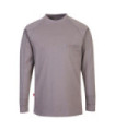 Anti-static and flame-resistant garment, with round neck PORTWEST FR33