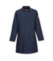 Navy blue flame-resistant Standard Coat PORTWEST FR34