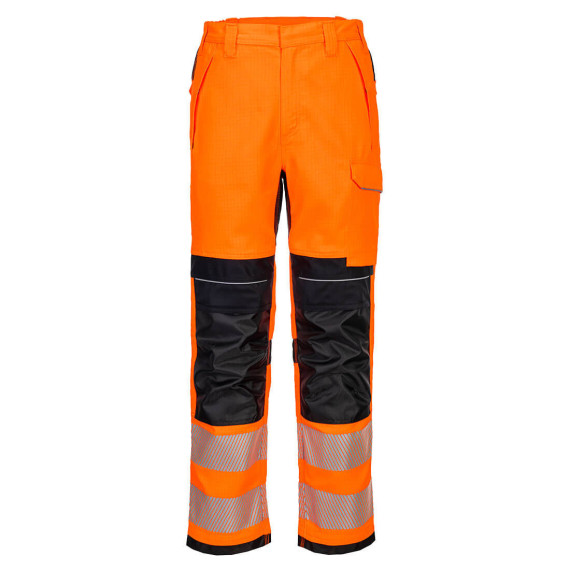Pantaloni da lavoro PW3 FR HVO Modaflame intrinseco colore arancione PORTWEST FR414