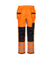PW3 FR HVO Holster Pants multi-use pockets orange PORTWEST FR415
