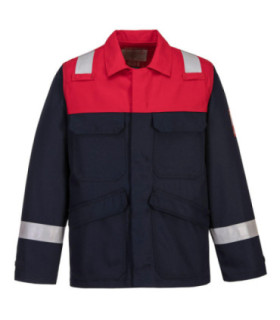 Chaqueta Bizflame Plus antiestática para empresas offshore PORTWEST FR55