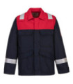 Chaqueta Bizflame Plus antiestática para empresas offshore PORTWEST FR55