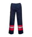 Pantalón Bizflame Plus Regular azul marino combinado cintas reflectantes PORTWEST FR56
