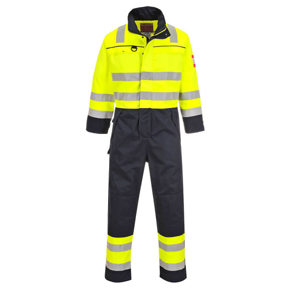 Hochsichtbare Marineblaue Multi-Norm Arbeitsjacke PORTWEST FR60