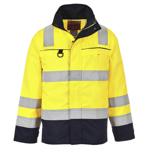 Hochsichtbare Multi-Norm-Jacke für Risikoumgebungen PORTWEST FR61