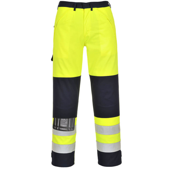 Pantalon de haute visibilité MultiNorma jaune fluo PORTWEST FR62