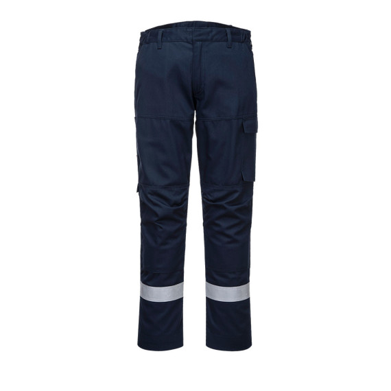 Pantalão indústrias faixas refletivas Bizflame Ultra ambientes perigosos confecção Regular PORTWEST FR66
