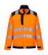 PW3 FR HVO multi-norm work jacket hazardous environments fluorescent orange PORTWEST FR722