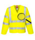 Hochsichtbare, antistatische Jacke, flammhemmend, langärmlig, fluoreszierend PORTWEST FR85