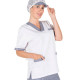 Weiße Mädchen Bluse und Bilder